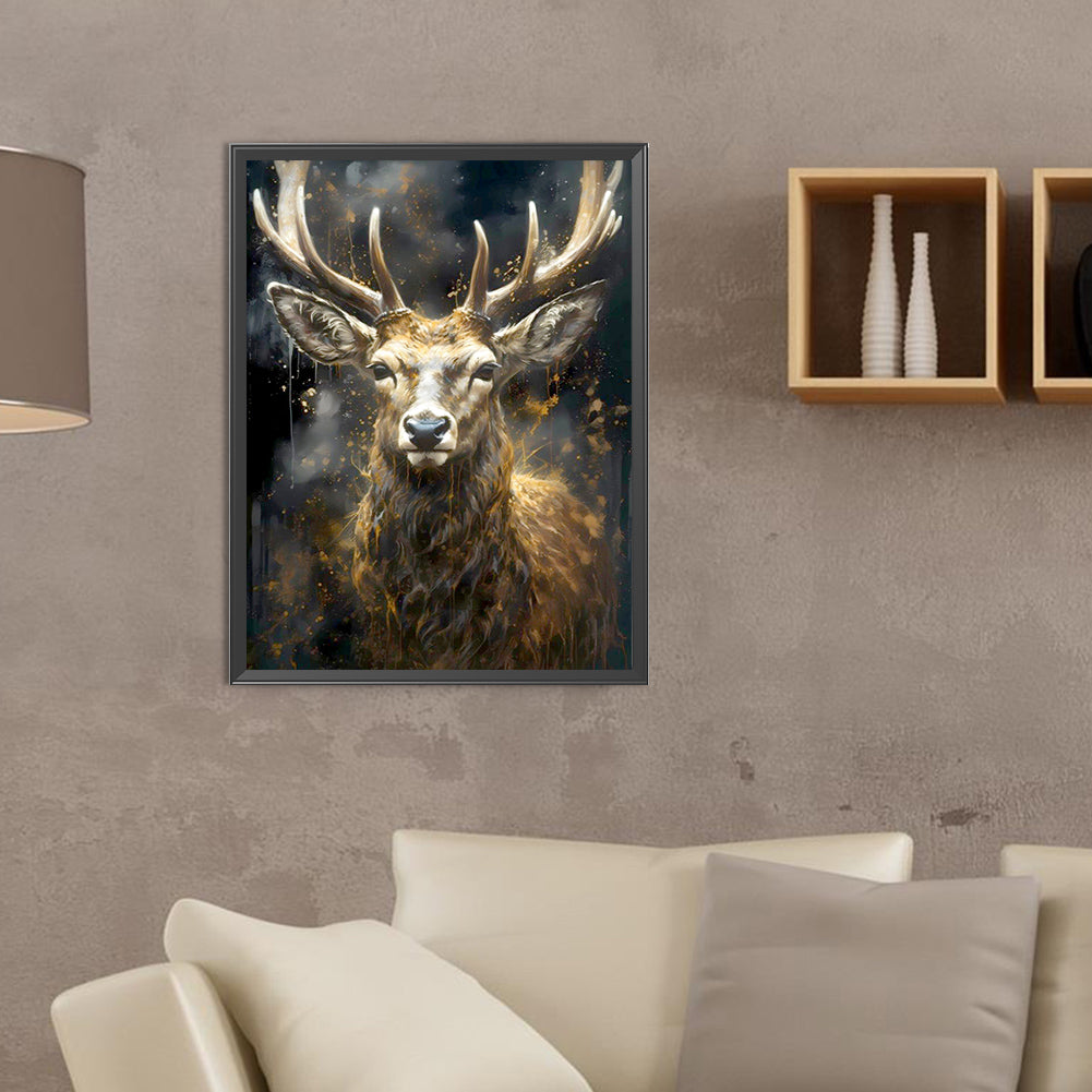 Adult Elk - Full Round Drill Diamond Painting 30*40CM