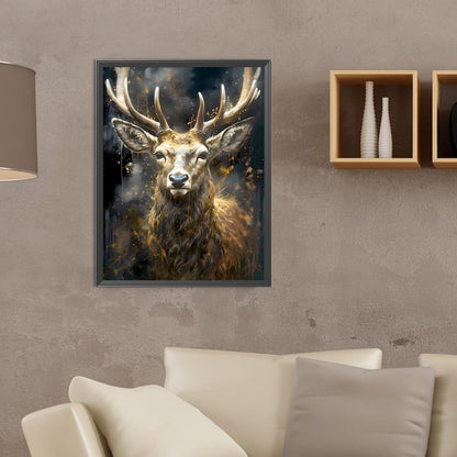 Adult Elk - Full Round Drill Diamond Painting 30*40CM