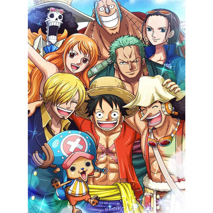 One Piece - Full Round Drill Diamond Painting 45*60CM