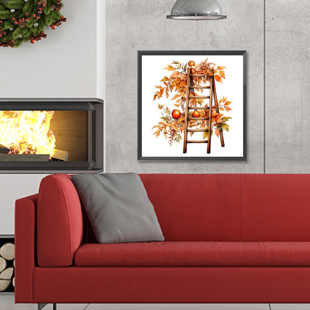 Harvest Ladder - Full Round Drill Diamond Painting 30*30CM