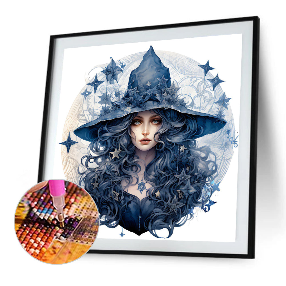 Witch - Full Round Drill Diamond Painting 40*40CM