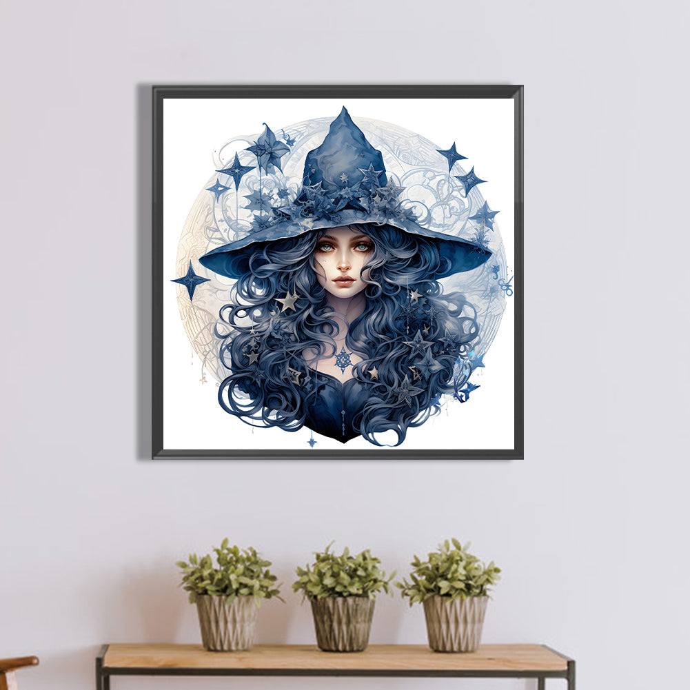 Witch - Full Round Drill Diamond Painting 40*40CM
