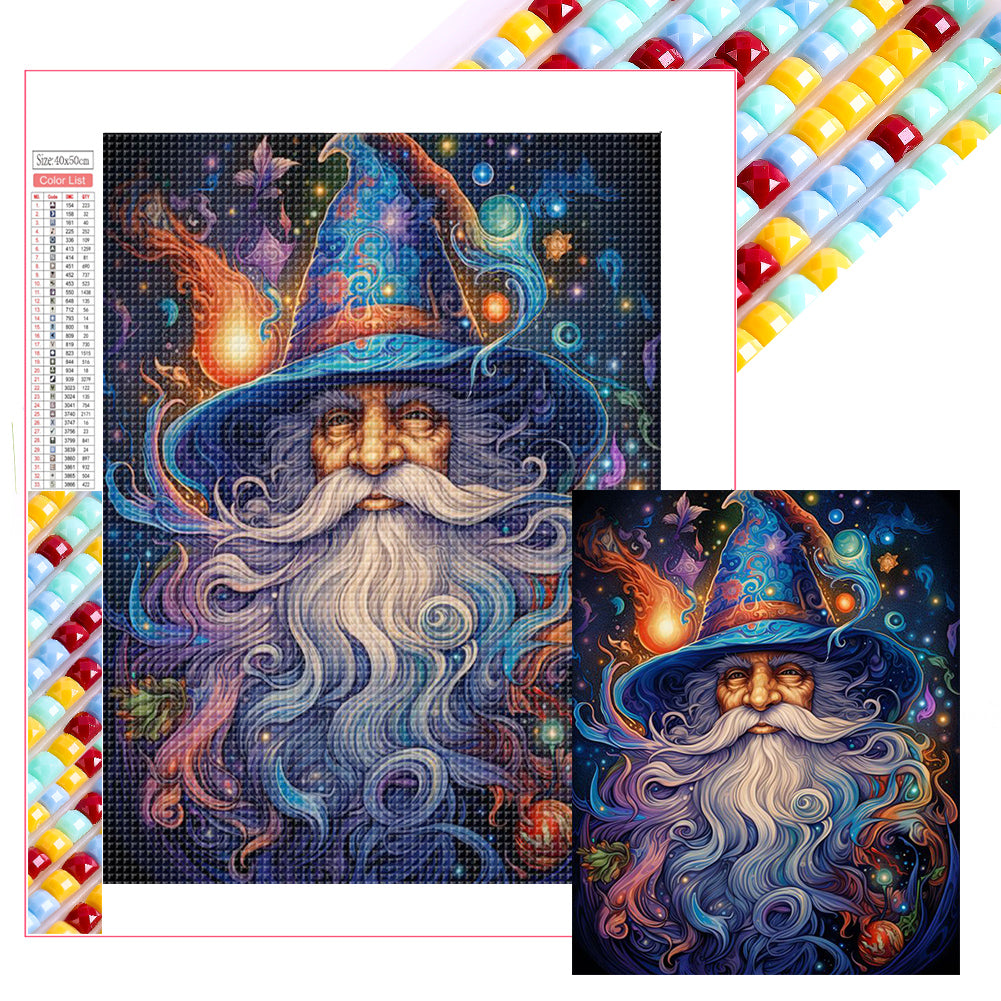 Wizard - Full Square Drill Diamond Painting 40*50CM