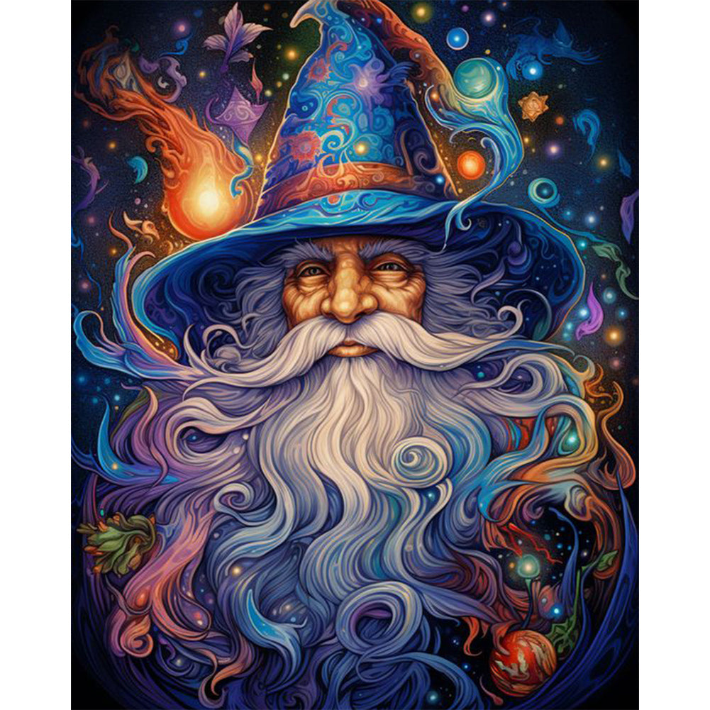 Wizard - Full Square Drill Diamond Painting 40*50CM