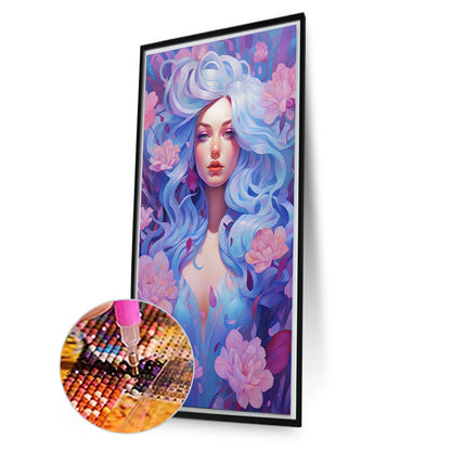 Flower Fairy - Full Square Drill Diamond Painting 40*60CM