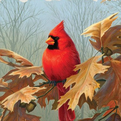 Cardinal - Full Round Drill Diamond Painting 30*30CM