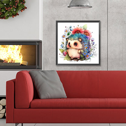 Hedgehog - Full Round Drill Diamond Painting 30*30CM