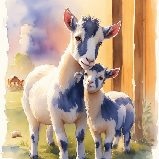 Farm Animals - Full Round Drill Diamond Painting 30*30CM