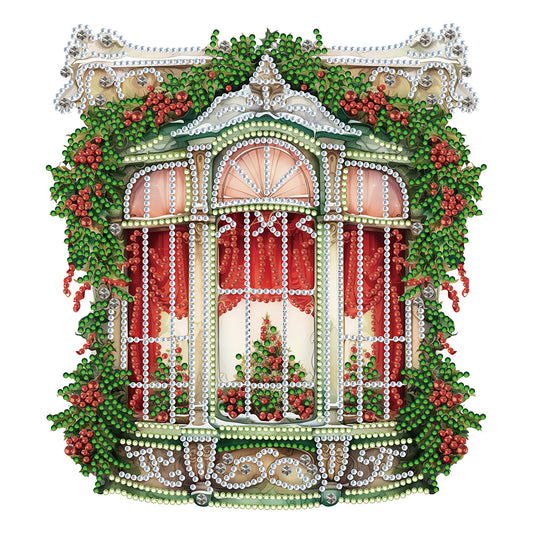 Christmas Garden - Special Shaped Drill Diamond Painting 30*30CM