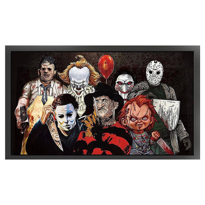 Horror Halloween - 11CT Stamped Cross Stitch 90*50CM