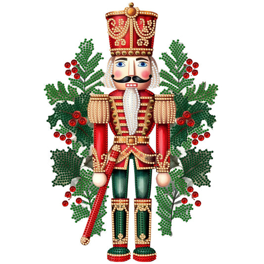 Christmas Nutcracker - Special Shaped Drill Diamond Painting 30*40CM