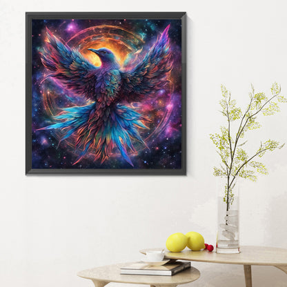 Cosmic Starry Sky Birds - Full Round Drill Diamond Painting 30*30CM