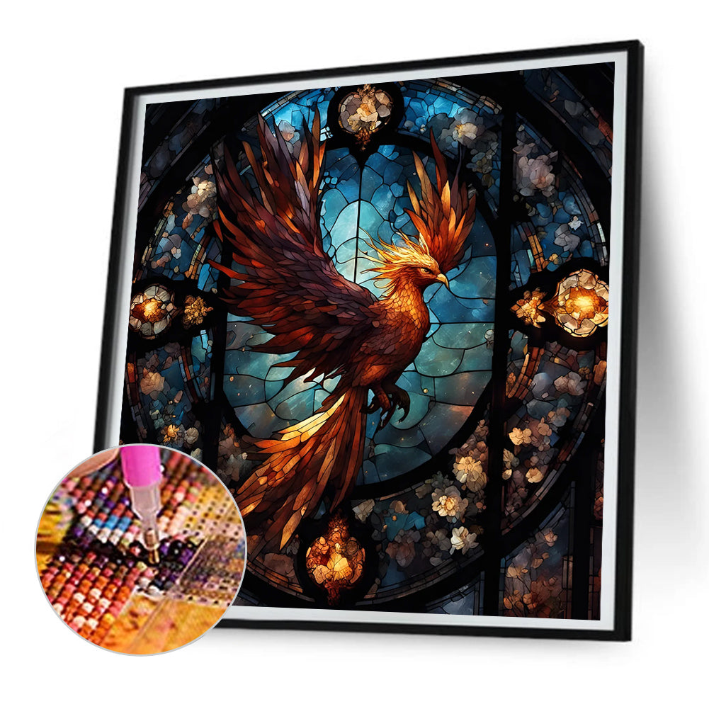 Cosmic Starry Sky Birds - Full Round Drill Diamond Painting 30*30CM