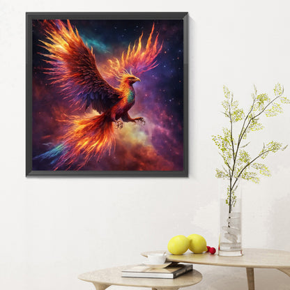 Cosmic Starry Sky Birds - Full Round Drill Diamond Painting 30*30CM