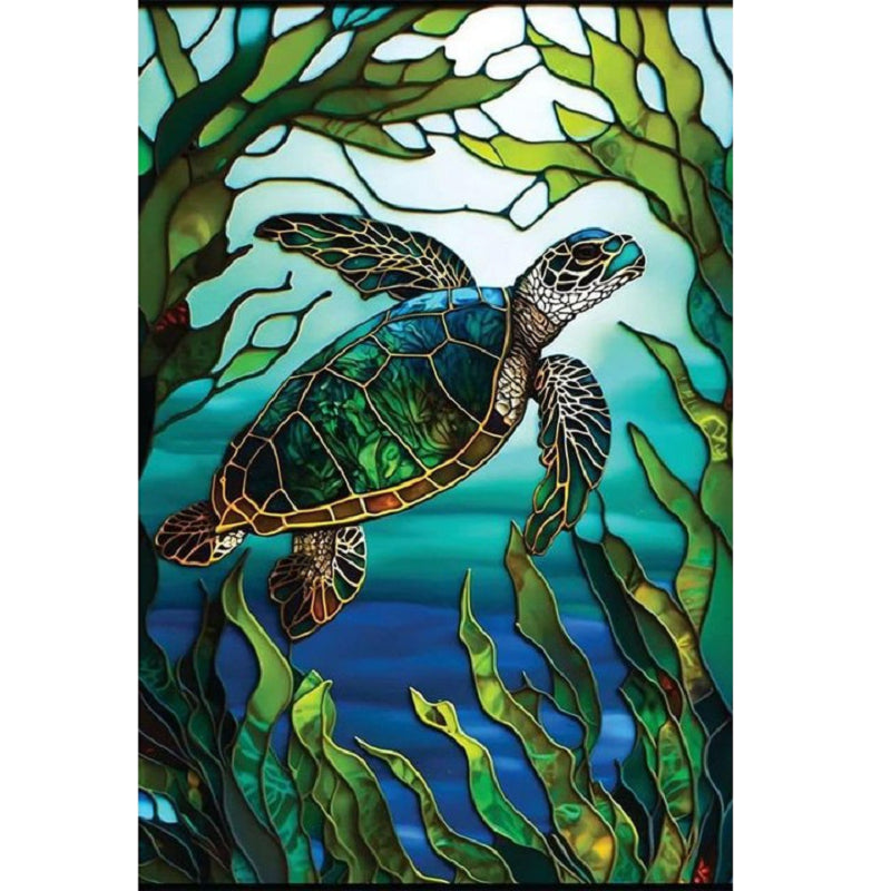 Sea Turtle - Full Square Drill Diamond Painting 30*40CM