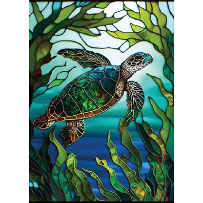 Sea Turtle - Full Square Drill Diamond Painting 30*40CM