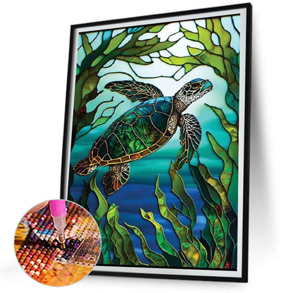 Sea Turtle - Full Square Drill Diamond Painting 30*40CM