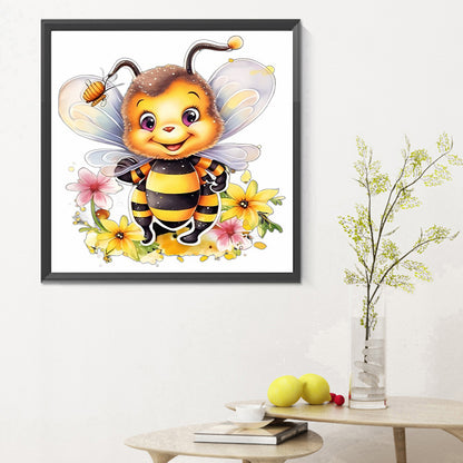 Bee - Full Round Drill Diamond Painting 30*30CM