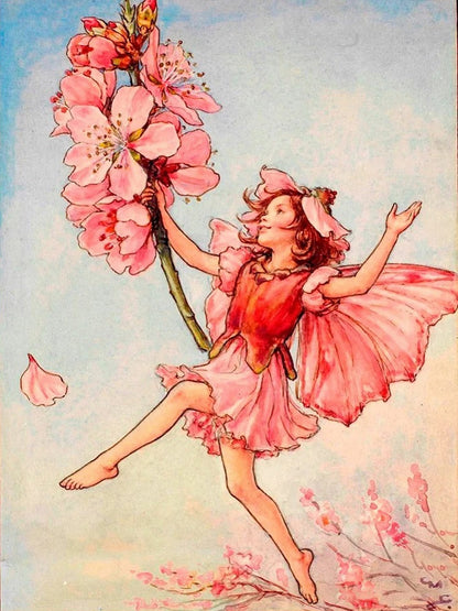 Free Flower Elf - Full Round Drill Diamond Painting 40*50CM