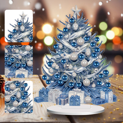 Special Shape Diamond Art Table Decor Xmas Tree for Home Office Table Decor (#7)