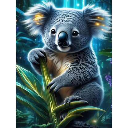 Koala - Full Round Drill Diamond Painting 30*40CM