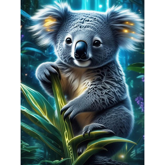 Koala - Full Round Drill Diamond Painting 30*40CM