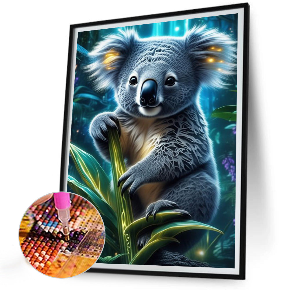 Koala - Full Round Drill Diamond Painting 30*40CM