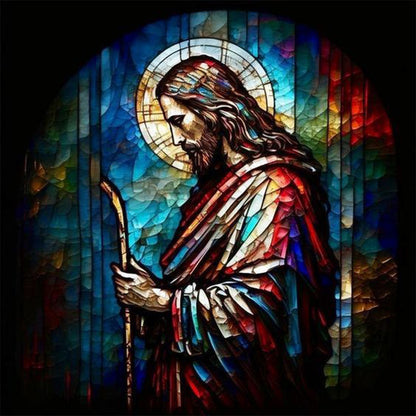 God Bless You Jesus - Full Round Drill Diamond Painting 30*30CM