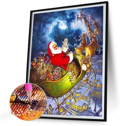 Santa Claus - Full Square Drill Diamond Painting 40*50CM