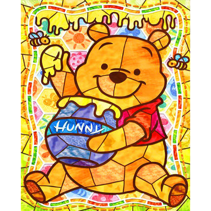 Winnie The Pooh - 11CT Stamped Cross Stitch 40*50CM