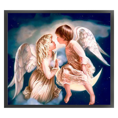 Little Angel - 11CT Stamped Cross Stitch 40*35CM