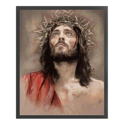 Priest - 11CT Stamped Cross Stitch 40*50CM