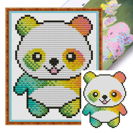 Bear - 11CT Stamped Cross Stitch 16*19CM(Joy Sunday)