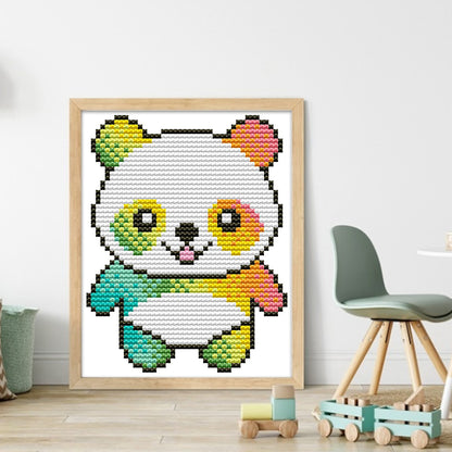 Bear - 11CT Stamped Cross Stitch 16*19CM(Joy Sunday)