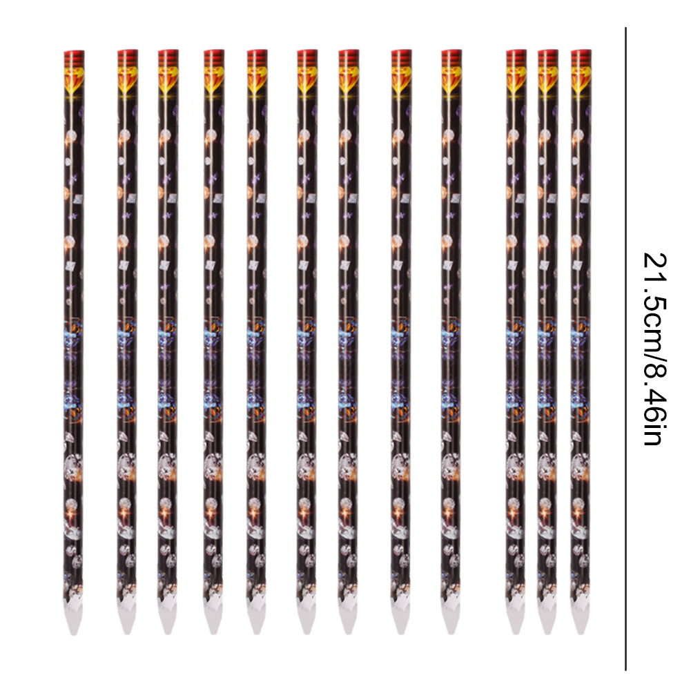 4/12PCS Crystal Gem Pick Up Tools Self Adhesive Diamond Painting Dotting Wax Pen