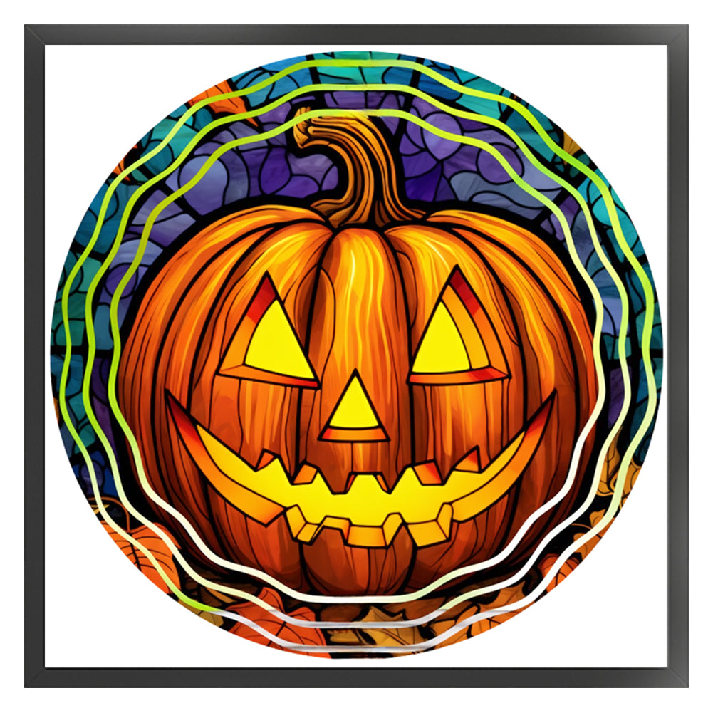 Pumpkin - 11CT Stamped Cross Stitch 40*40CM