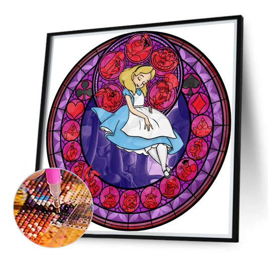 Alice - Full Round Drill Diamond Painting 40*40CM