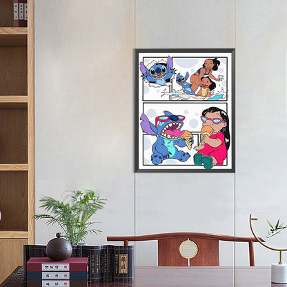 Stitch - Full Round Drill Diamond Painting 40*50CM