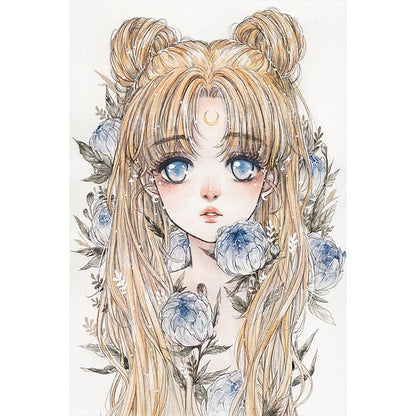 Shui Bingyue - Full Round Drill Diamond Painting 40*60CM