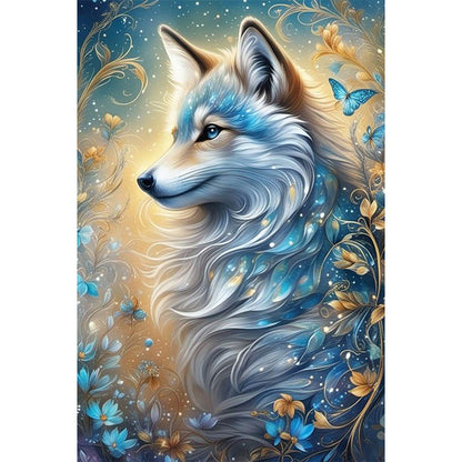 Arctic Fox - Full Round Drill Diamond Painting 40*60CM