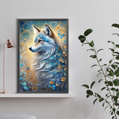 Arctic Fox - Full Round Drill Diamond Painting 40*60CM