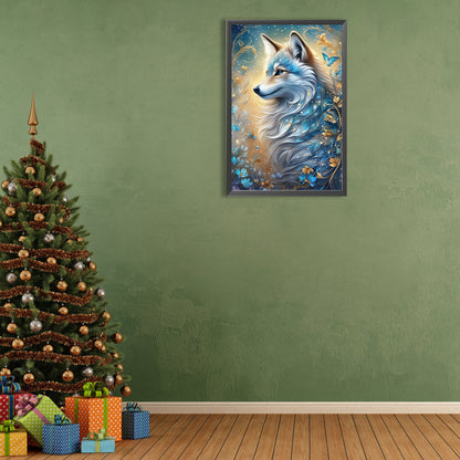 Arctic Fox - Full Round Drill Diamond Painting 40*60CM