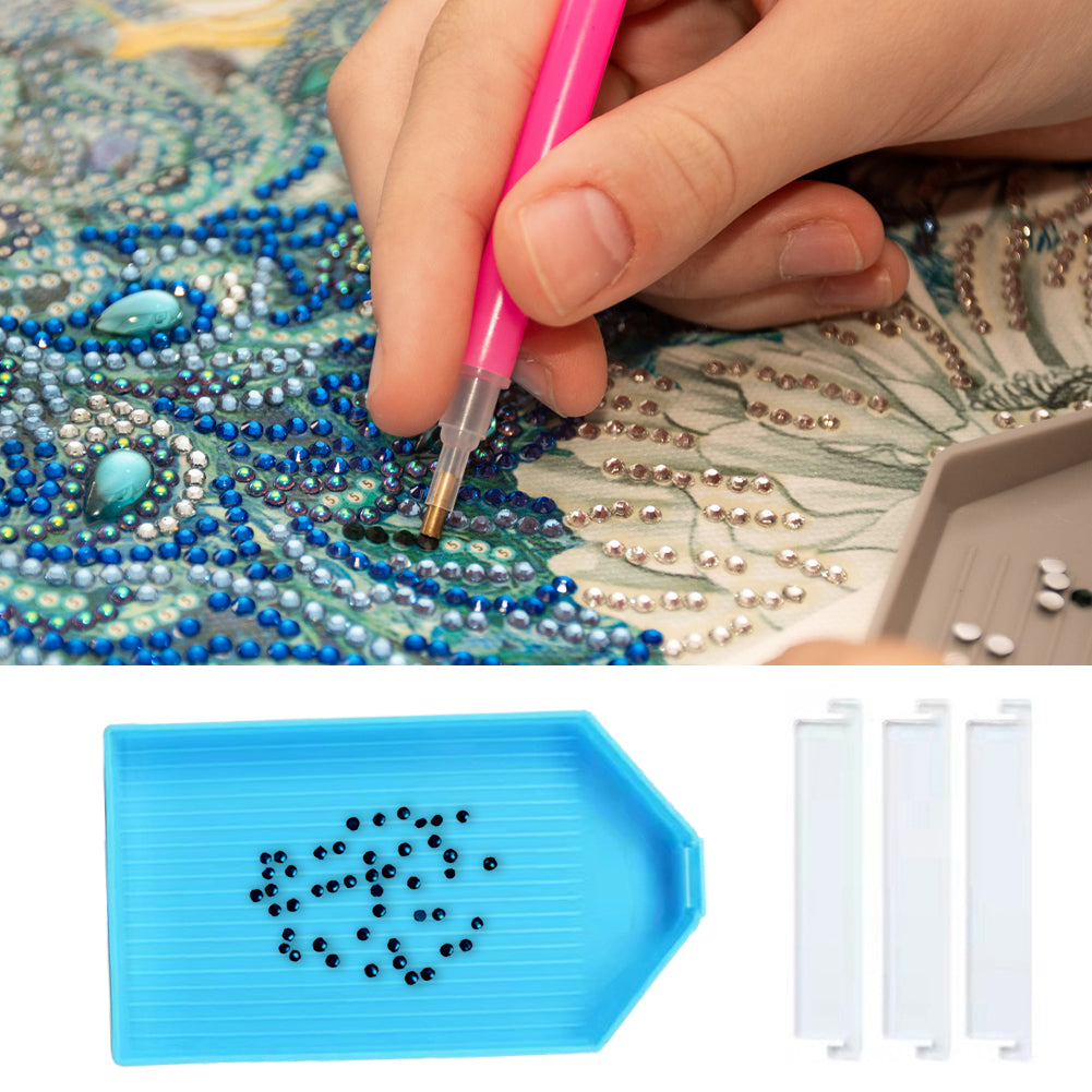 Bead Sorting Trays with Divider Rhinestone Tray Sorter for Diamond Art DIY Craft