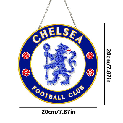 DIY Diamond Painting Ornaments for Home Wall Decor (Chelsea Football Club)