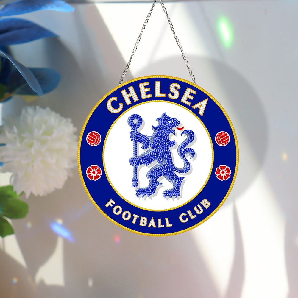 DIY Diamond Painting Ornaments for Home Wall Decor (Chelsea Football Club)