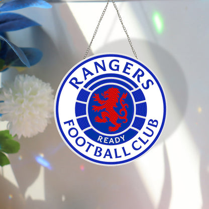 DIY Diamond Painting Ornaments for Home Wall Decor (Rangers Football Club)