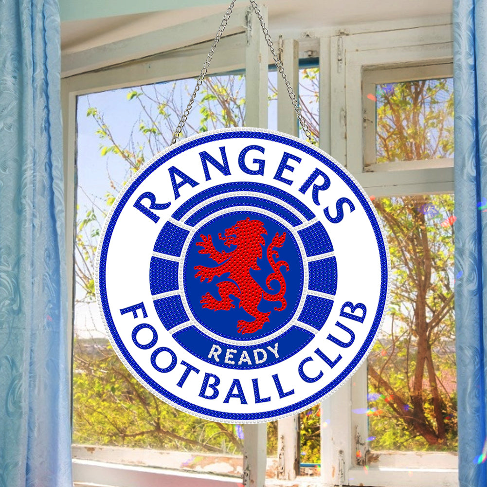 DIY Diamond Painting Ornaments for Home Wall Decor (Rangers Football Club)