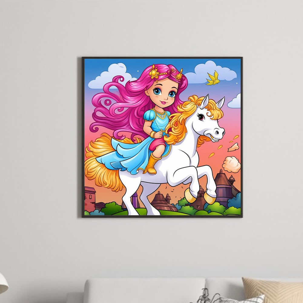 Little Princess - Full Round Drill Diamond Painting 40*40CM