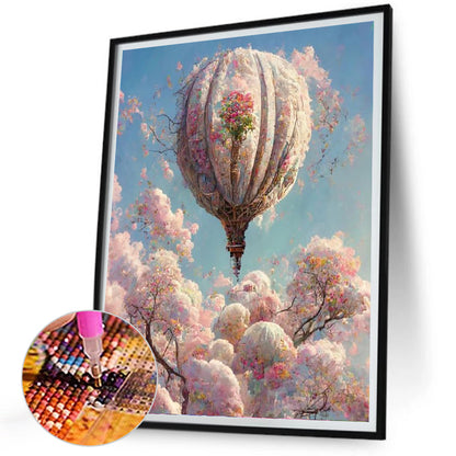 Hot Air Balloon - Full Square Drill Diamond Painting 30*40CM