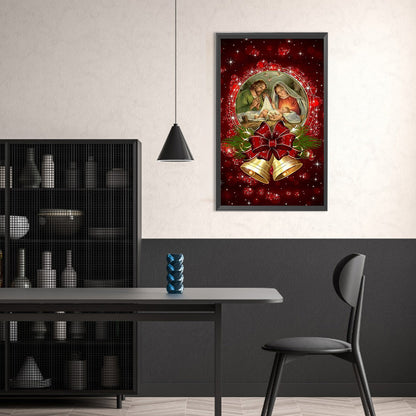 God Pray - Full Round Drill Diamond Painting 30*50CM